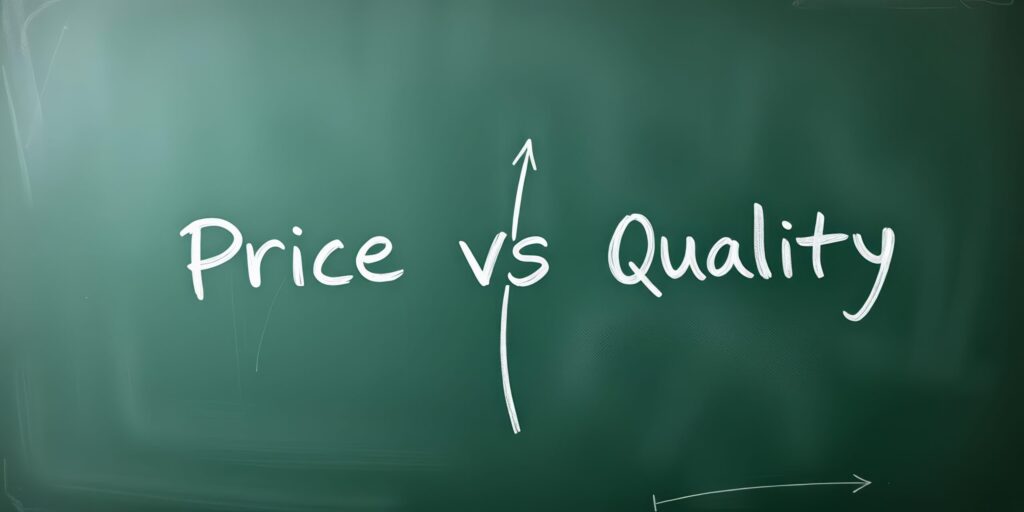 Choosing Between Quality and Economy